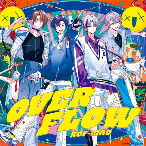 【にじさんじ】“rof Maoろふまお”初のフルアルバム『overflow』発売決定！ 初回限定盤には『木10！ろふまお塾』の未公開映像集