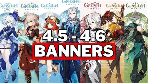 Update Version Banners Roadmap Genshin Impact Youtube