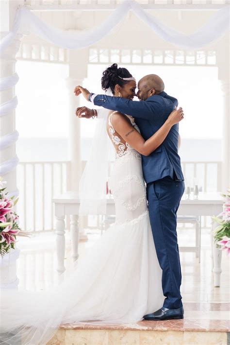 A Pink Themed Beachfront Jamaican Destination Wedding With A Sand