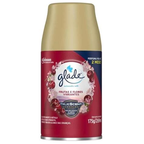 Glade Refil Automatic Frutas E Flores Vibrantes Ml Refil Para