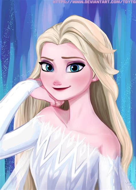 Spirit Elsa Frozen Fanart By Ruro95 On Deviantart Disney Frozen Elsa