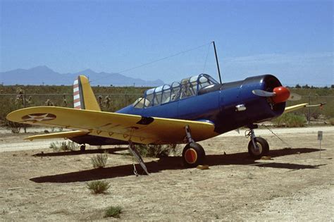 Vultee Bt 13 Valiant At The Pima Air And Space Museum 1980 Flickr