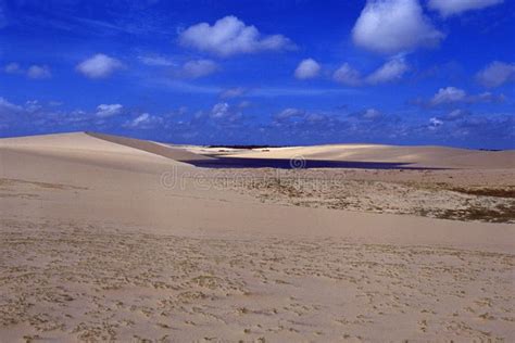 Brasil As Dunas De Areia Na Costa De Maranhao Foto De Stock Imagem