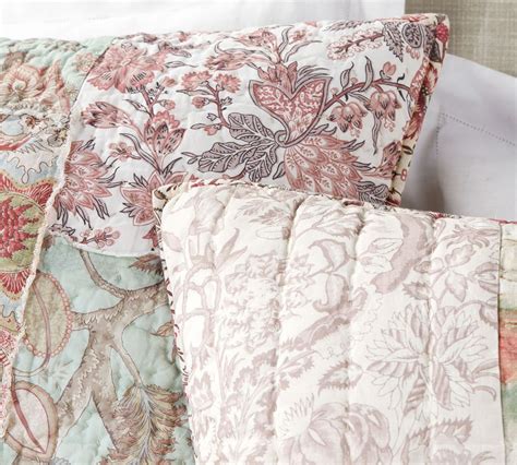 Harlowe Patchwork Pillow Sham Pottery Barn