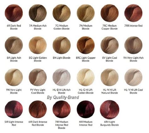 Brown Ion Color Chart - Hair Colour Chart Hair Images 2016 Palette - Schwarzkopf ... - The ion ...