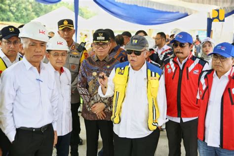 Basuki Ruas Tol Palembang Betung Tuntas Awal 2025