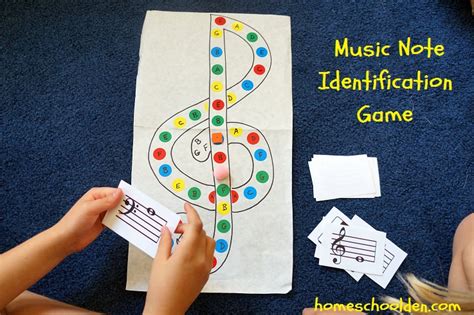 Music Curriculum: Week 3 in Pictures - Music Note Identification Game ...