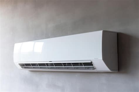 Premium Ai Image Modern Air Conditioner On The Wall Climate Control