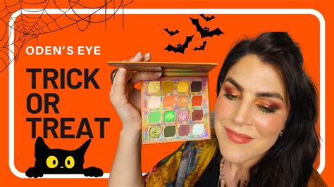 Odens Eye X Angelica Nyqvist Trick Or Treat Palette Tutorial And