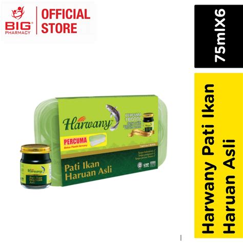 Harwany Pati Ikan Haruan Asli 75ml X 6s 1s Shopee Malaysia