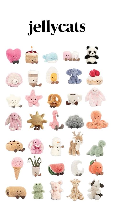 Pin by Eliana calderon on Room ideas bedroom | Jellycat stuffed animals