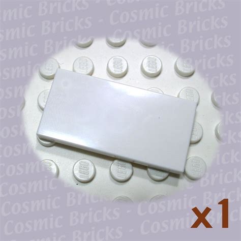 Lego White Tile 2x4 4560178 87079 Single N