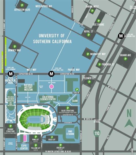 Los Angeles Coliseum Seating Chart Parking Map Ticket Price Booking