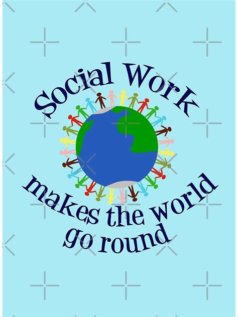 Social Work World Poster For Sale By Elishamarie28 Redbubble