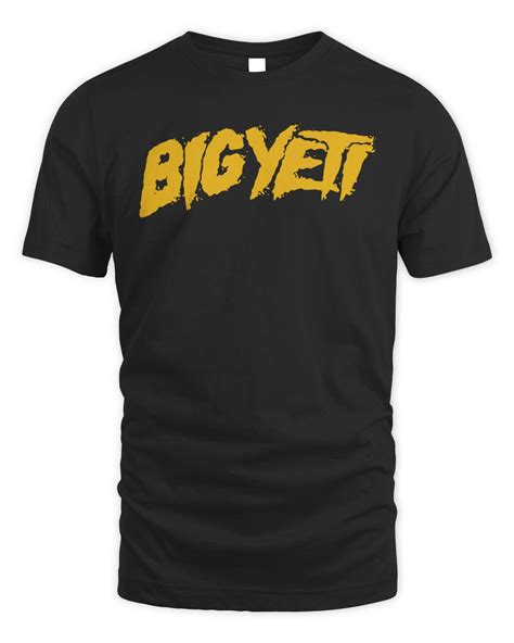 Official New heights merch big yeti T-shirt