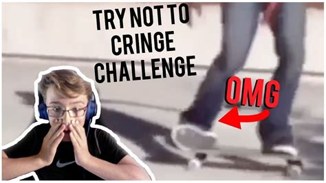 Impossible Try Not To Cringe Challenge So Hard Youtube