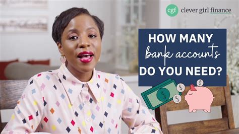 How Many Bank Accounts Should You Have Clever Girl Finance Youtube