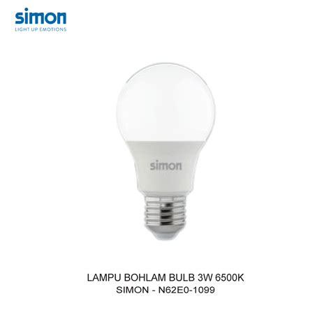 Listrikkita Simon Lampu Bohlam Bulb W K