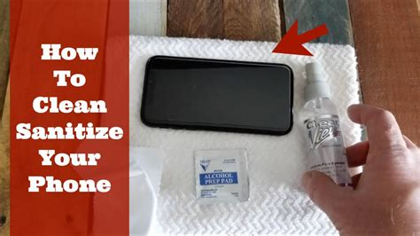 How To Clean And Sanitize Your Cellphone YouTube