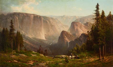 Thomas Hill 1829 1908 Yosemite Christies