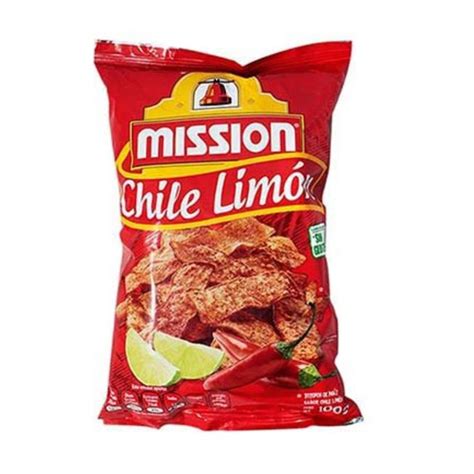 Tortilla Chips Chile Limon Mission 100 Gr Lagranbodega