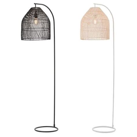 Wicker Floor Lamp Rattan Lamp Led Floor Lamp Rattan Basket Living