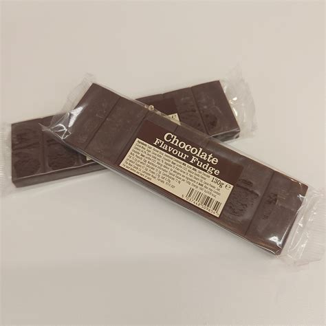 Chocolate Flavour Fudge Bar – TheTuckShop Ludlow