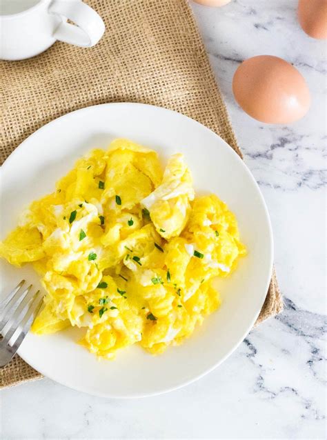 Scrambled Eggs Without Milk Fox Valley Foodie