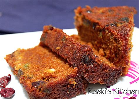 Raeki S Kitchen Plum Cake Indian Fruit Cake