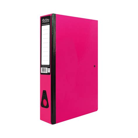 Pukka Brights Box File Foolscap Pink Pack Of Br