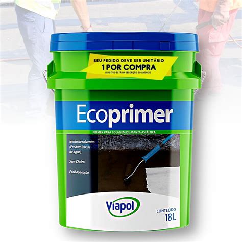 Viapol Primer Para Manta Asf Ltica Ecoprimer Escolha O Tamanho