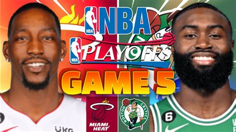 Boston Celtics Vs Miami Heat Game 5 Nba Ecf Playoffs Live Play By Play