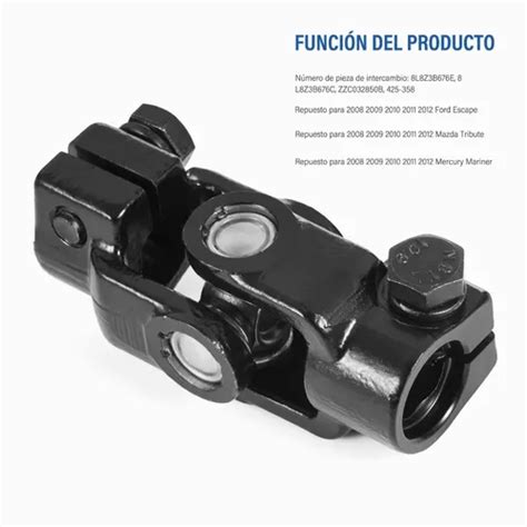 Nudo Cruceta Direccion Cople Volante Para Ford Mazda Mercury En Venta