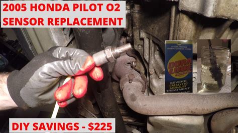 2005 Honda Pilot Oxygen Sensor Replacement Youtube