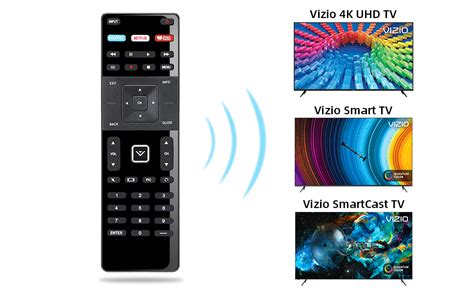 UNOCAR Replacement Remotes For Vizio Smart TV Remote XRT 122 And Vizio