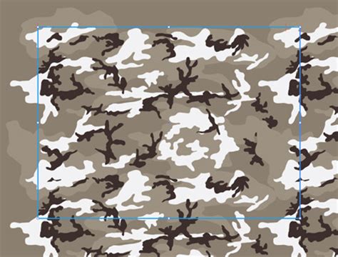 How To Create A Repeating Camo Pattern In Illustrator