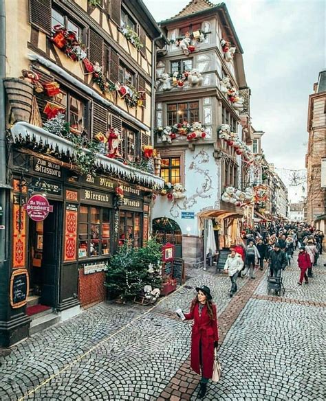 Strasburg In Winter Looks Like A Fairytale Estrasburgo Mercado De