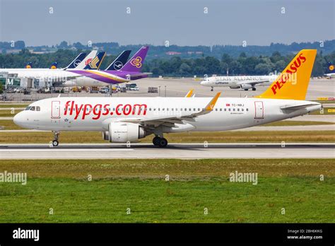 Munich Germany July Pegasus Airlines Airbus A Neo