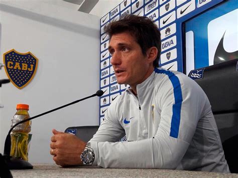 Guillermo Barros Schelotto La Vuelta De Gago Nos Da Tranquilidad Por