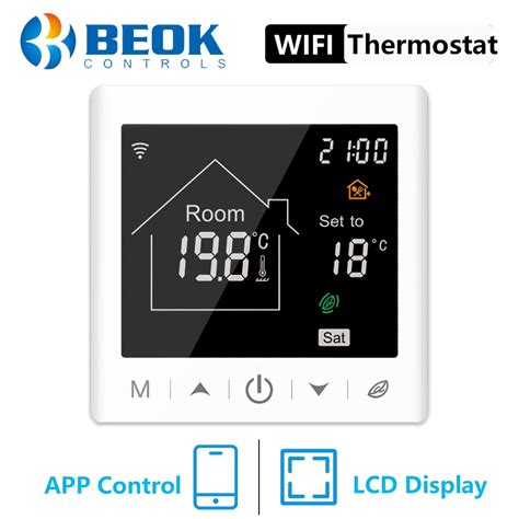 Beok Smart Wifi Heating Thermostat For Electric Floor Heating With