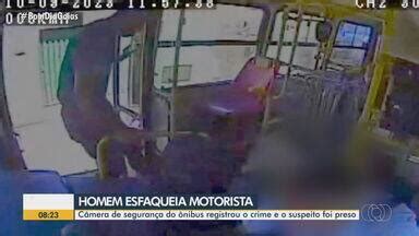 Bom Dia GO Suspeito de esfaquear motorista de transporte público é