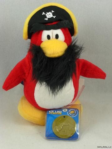 NEW Club Penguin Rockhopper Plush Toy Doll Coin Code | #82428352