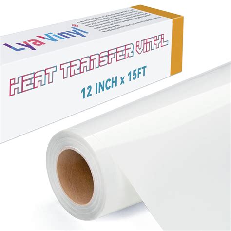 Lya Vinyl Ft Heat Transfer Vinyl White Iron On Vinyl Roll For Cricut