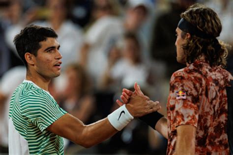 WATCH. Carlos Alcaraz is looking forward to playing vs. Tsitsipas at ...