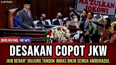 Merindingdesakan C P T Jkw Tak Hormat Menggema Di Gedung Senayan