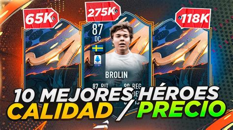 Mejores H Roes Calidad Precio En Fifa Youtube