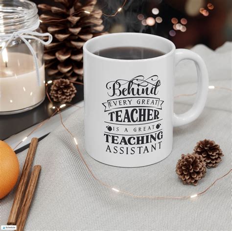 Svg Behind Every Great Teacher Is A Great Teaching Assistant Etsy