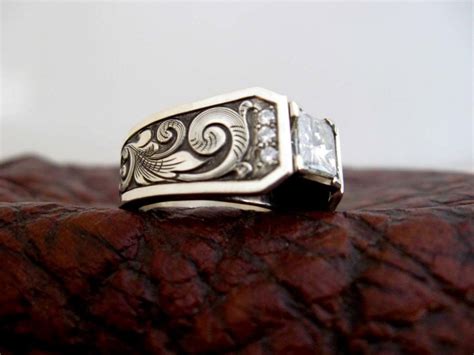 Western Style Mens Wedding Rings The Wedding