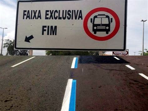 Mp Pede Justi A Retirada Das Placas De Faixa Exclusiva Para Nibus