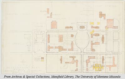 University of Montana Campus Plans and Maps, 1895-1946 | University of ...